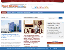 Tablet Screenshot of castelbolognesenews.eu